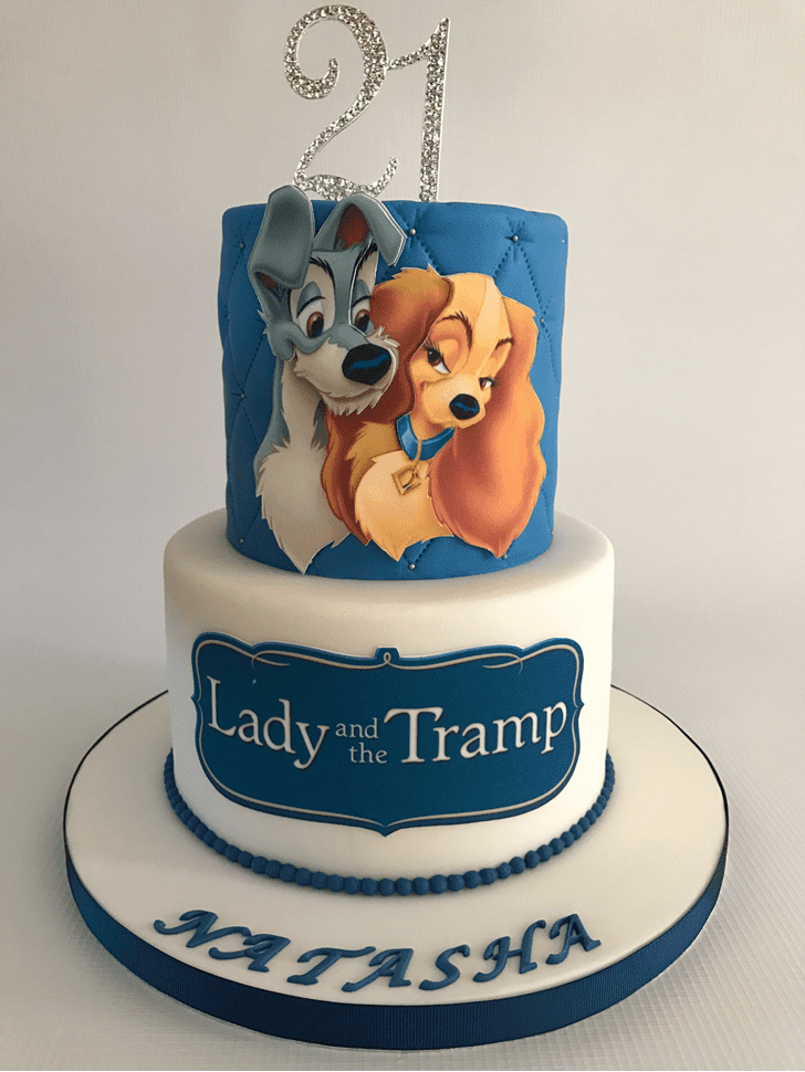 Excellent Lady and the Tramp Cake