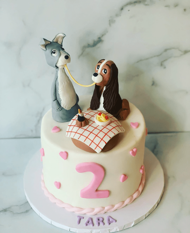 Fine Lady and the Tramp Cake