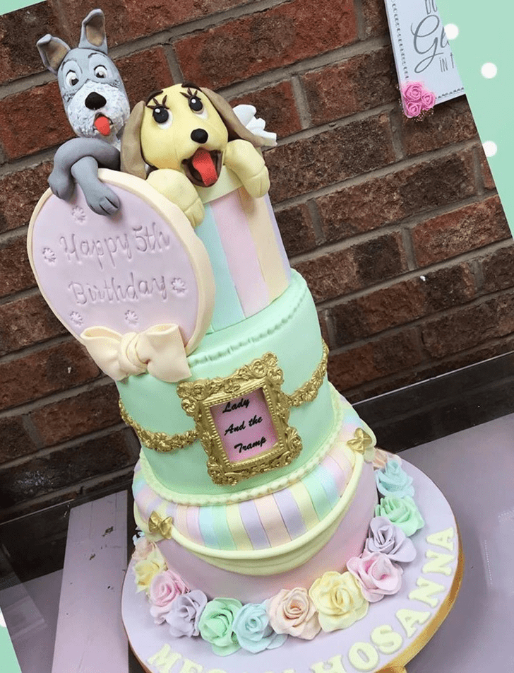 Nice Lady and the Tramp Cake