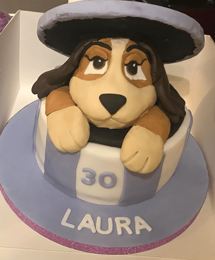 Refined Lady and the Tramp Cake