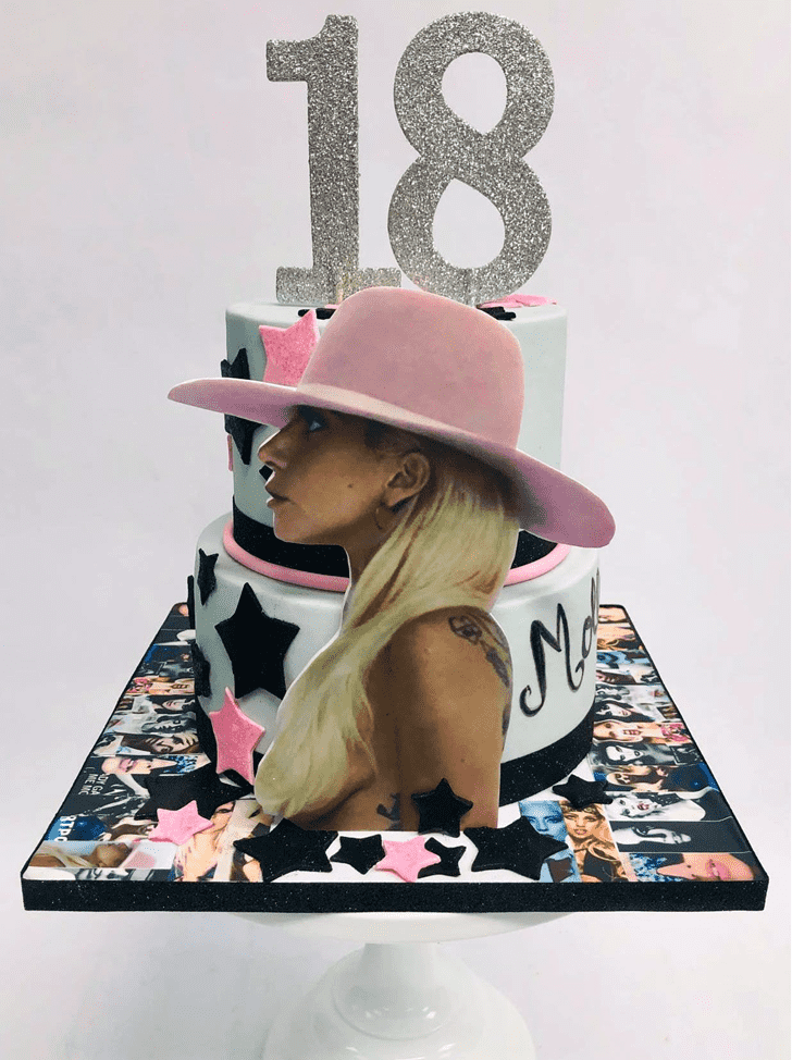 Admirable Lady Gaga Cake Design