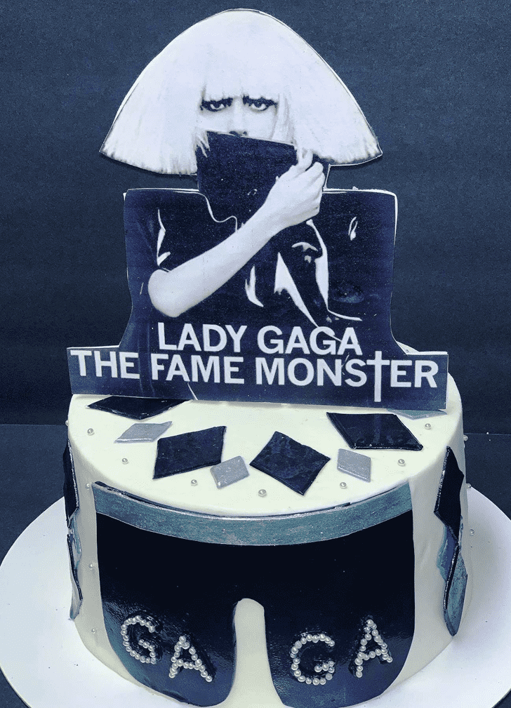 Alluring Lady Gaga Cake