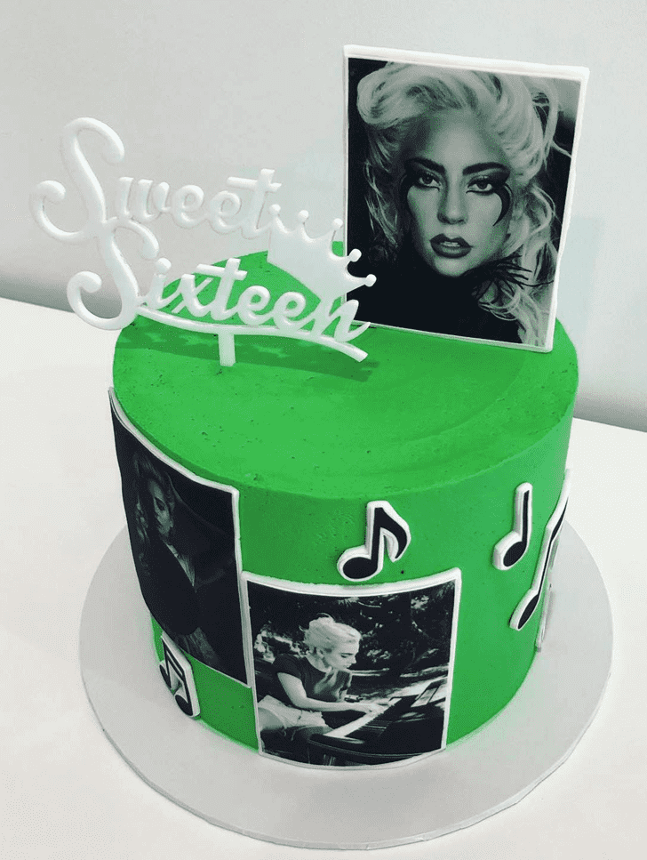 Angelic Lady Gaga Cake