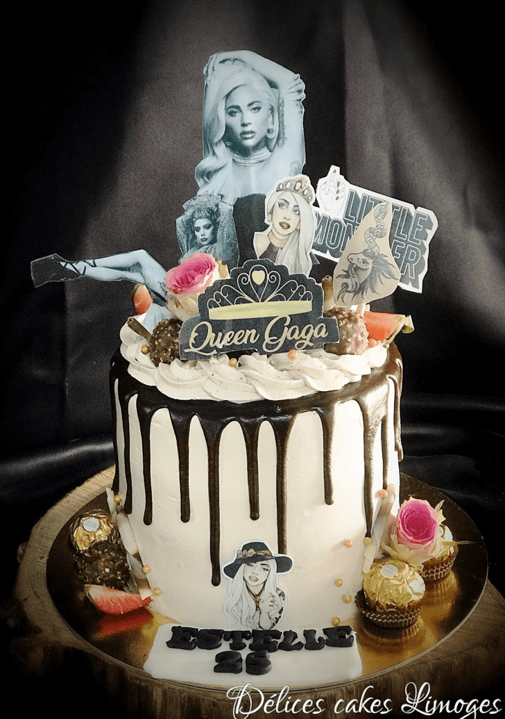 Charming Lady Gaga Cake