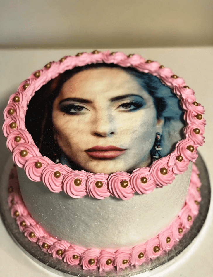 Delightful Lady Gaga Cake