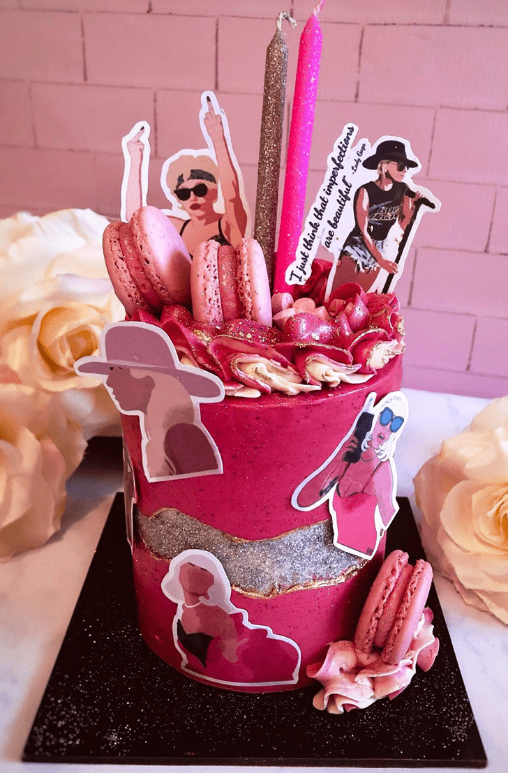 Enticing Lady Gaga Cake