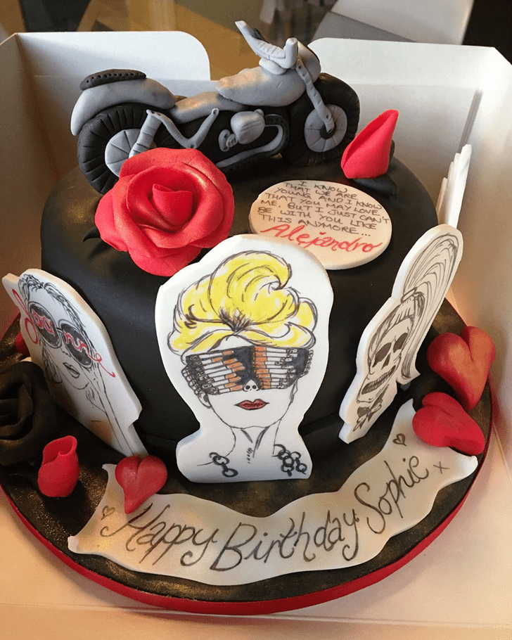 Grand Lady Gaga Cake