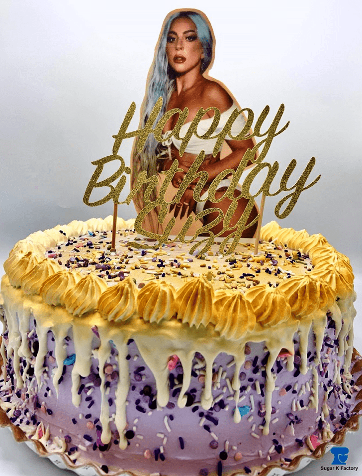 Ravishing Lady Gaga Cake