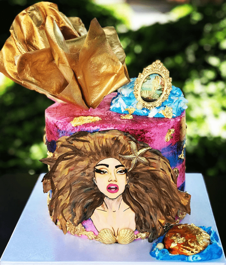 Refined Lady Gaga Cake