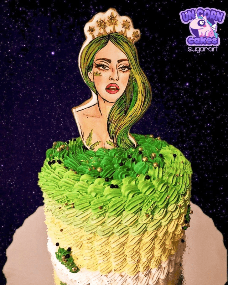 Splendid Lady Gaga Cake