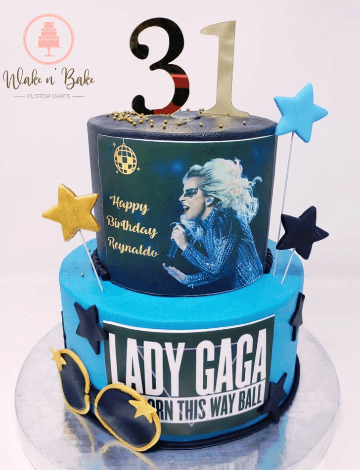 Superb Lady Gaga Cake