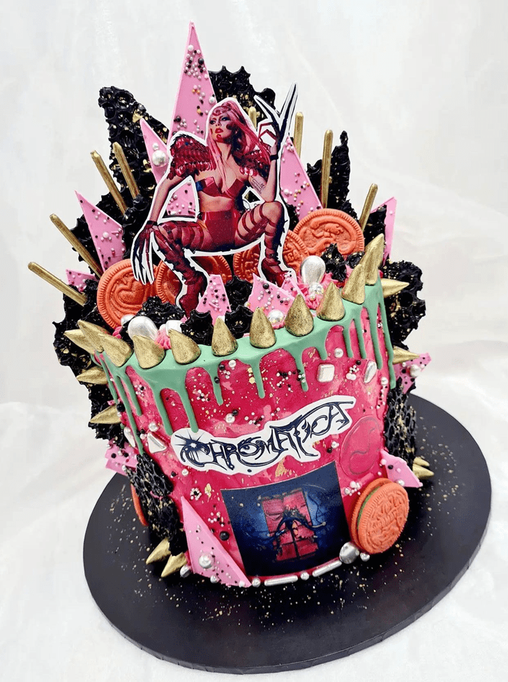Wonderful Lady Gaga Cake Design