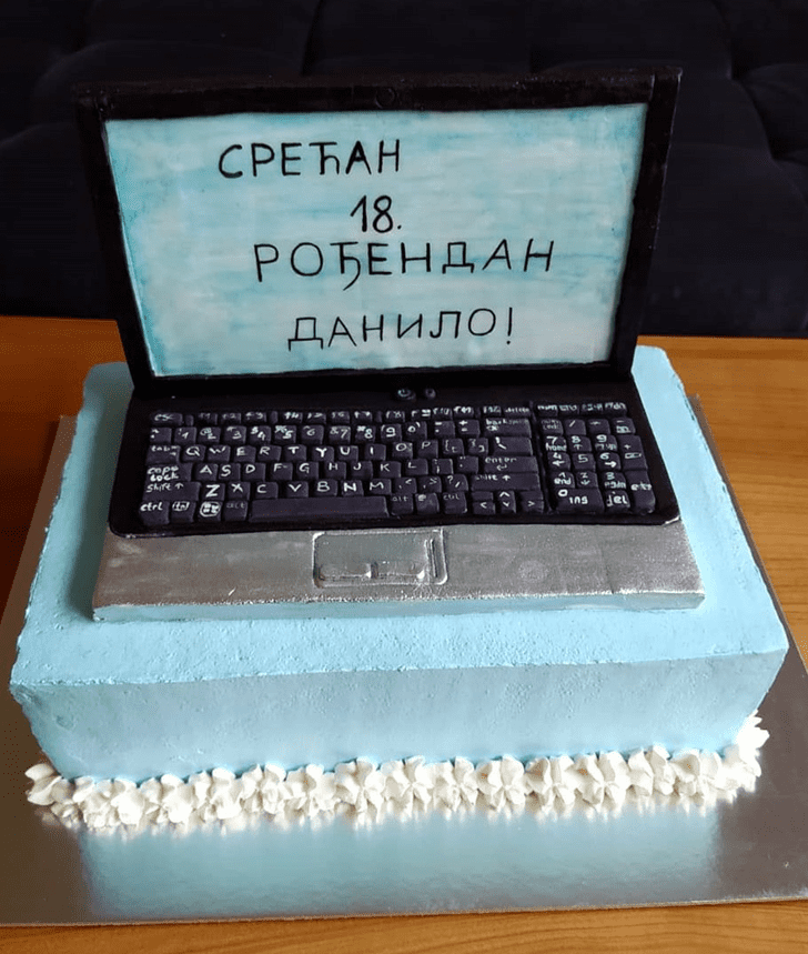 Magnificent Laptop Cake