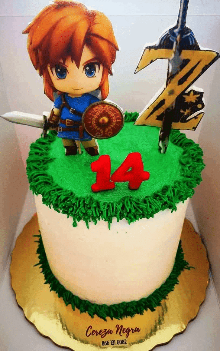 Appealing Legend of Zelda Cake