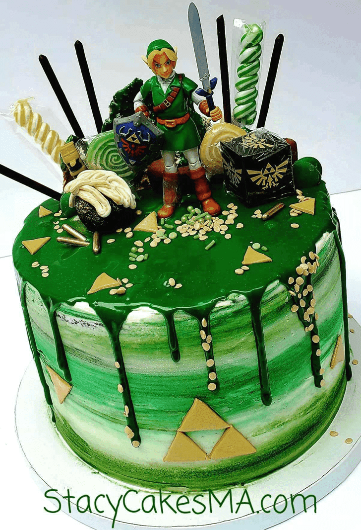 Charming Legend of Zelda Cake