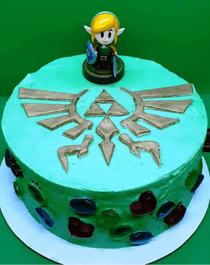 Classy Legend of Zelda Cake