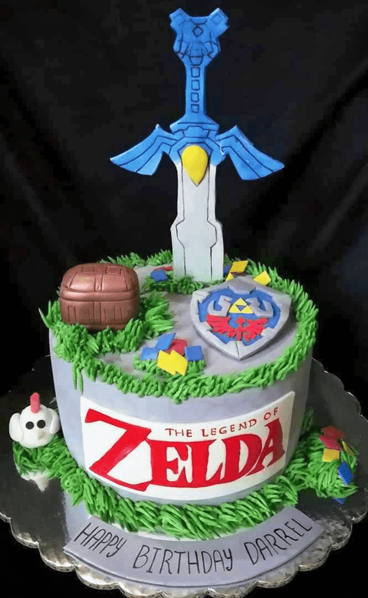 Divine Legend of Zelda Cake