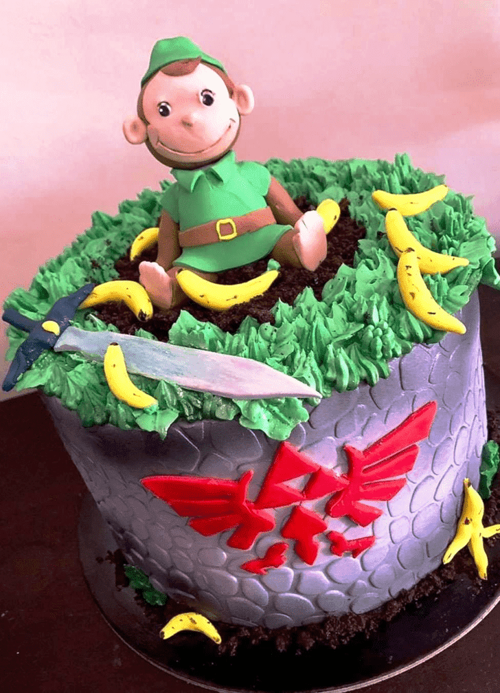 Enthralling Legend of Zelda Cake