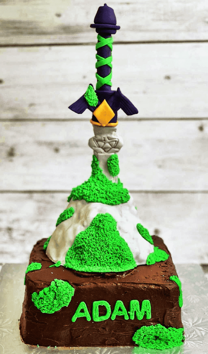 Excellent Legend of Zelda Cake