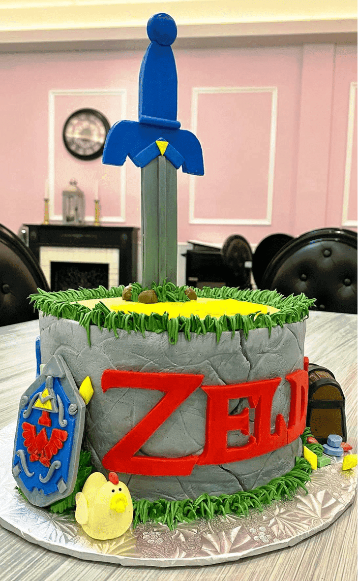 Fair Legend of Zelda Cake