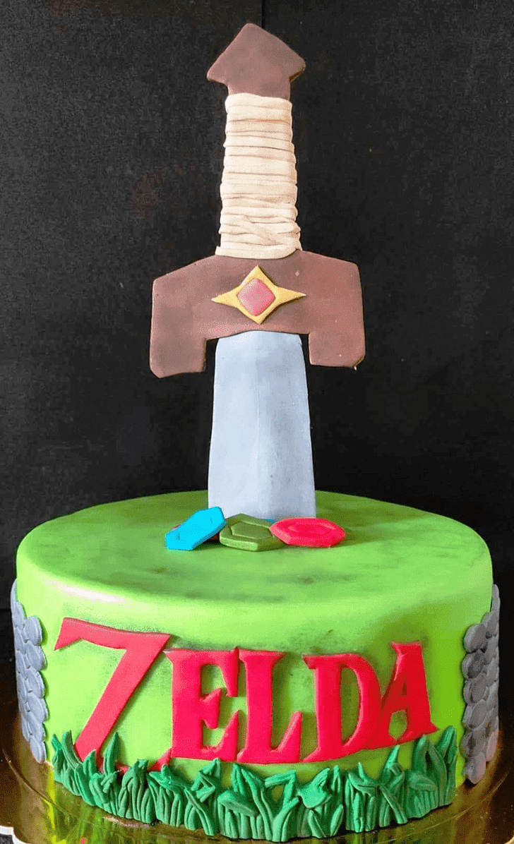 Good Looking Legend of Zelda Cake