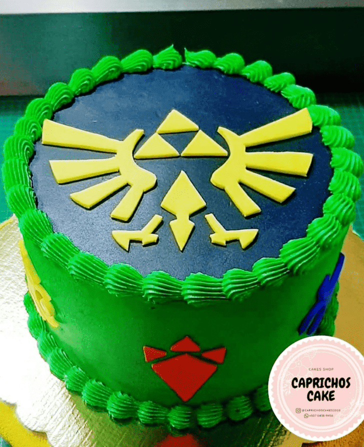 Gorgeous Legend of Zelda Cake