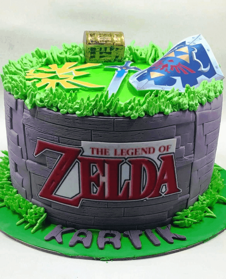 Ideal Legend of Zelda Cake