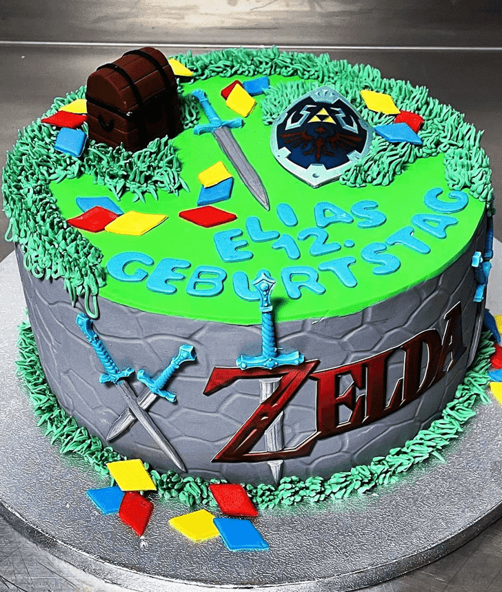 Magnetic Legend of Zelda Cake