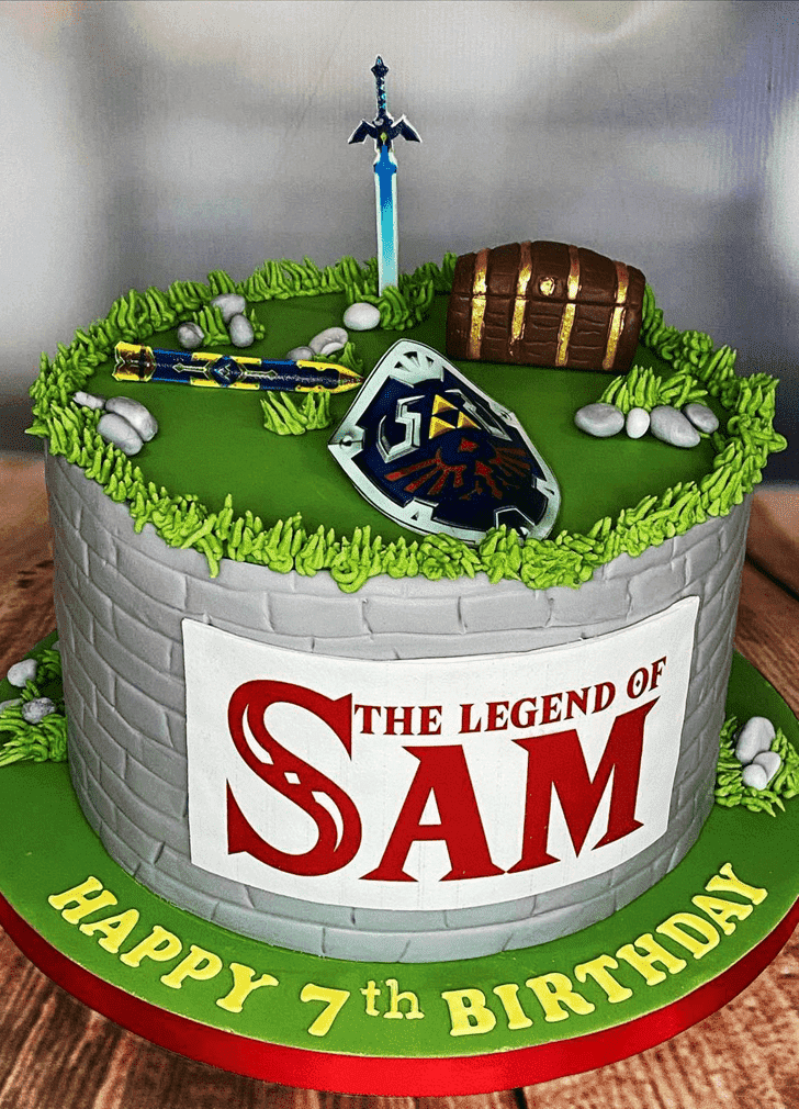 Magnificent Legend of Zelda Cake