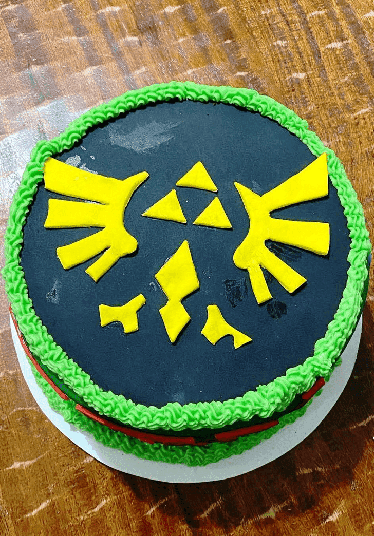 Refined Legend of Zelda Cake