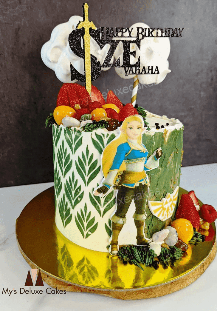 Resplendent Legend of Zelda Cake