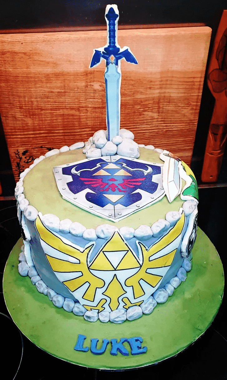 Splendid Legend of Zelda Cake