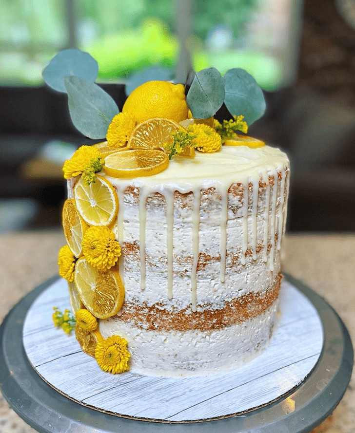 Lovely Lemon Cake Design