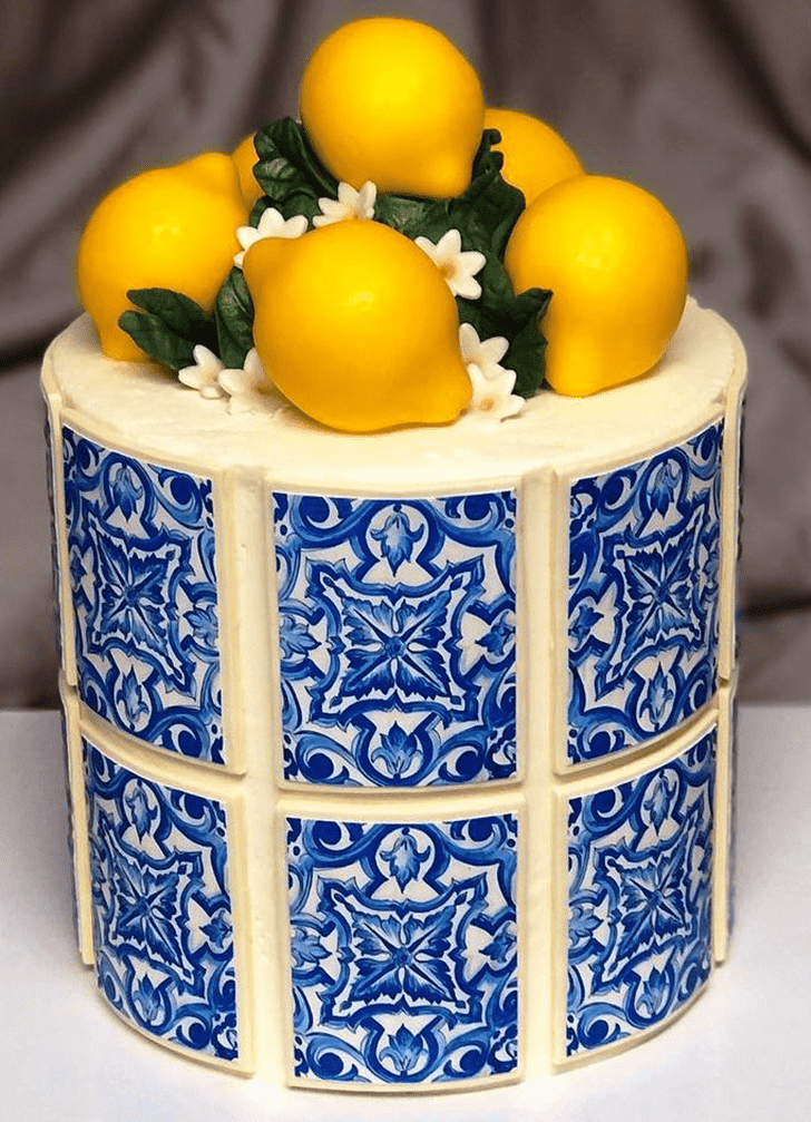 Lemon Slice Birthday Cake Ideas Images Pictures 