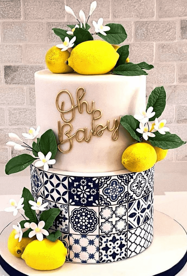 Beauteous Lemon Slice Cake