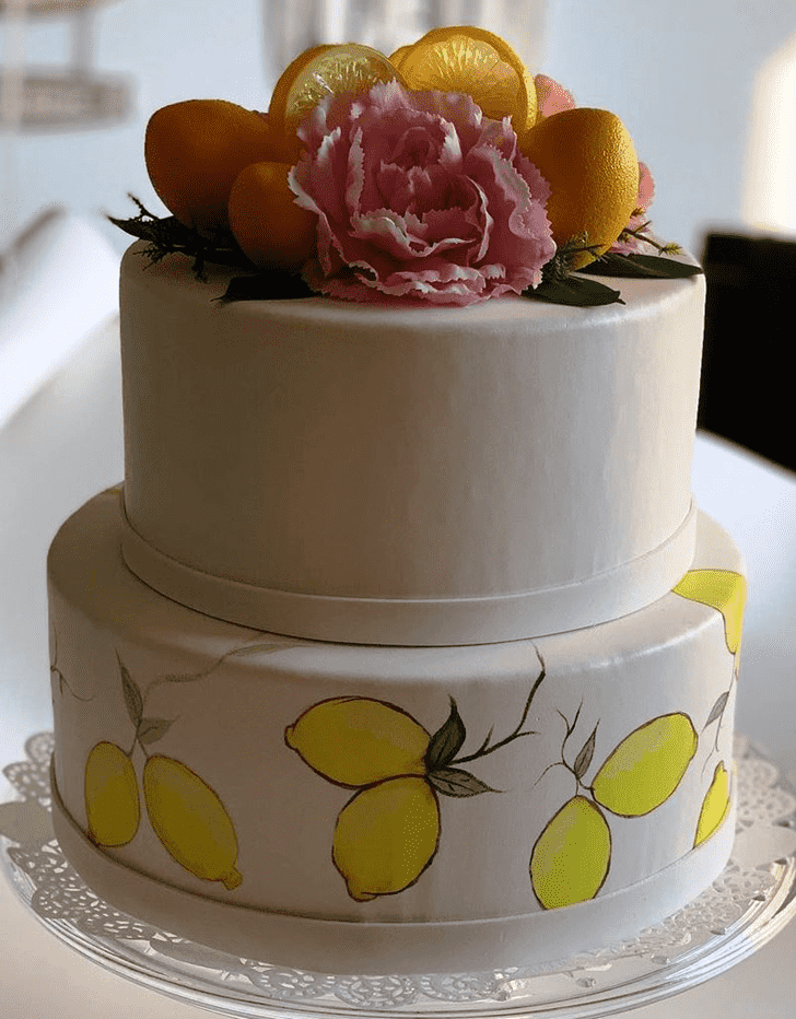Charming Lemon Slice Cake