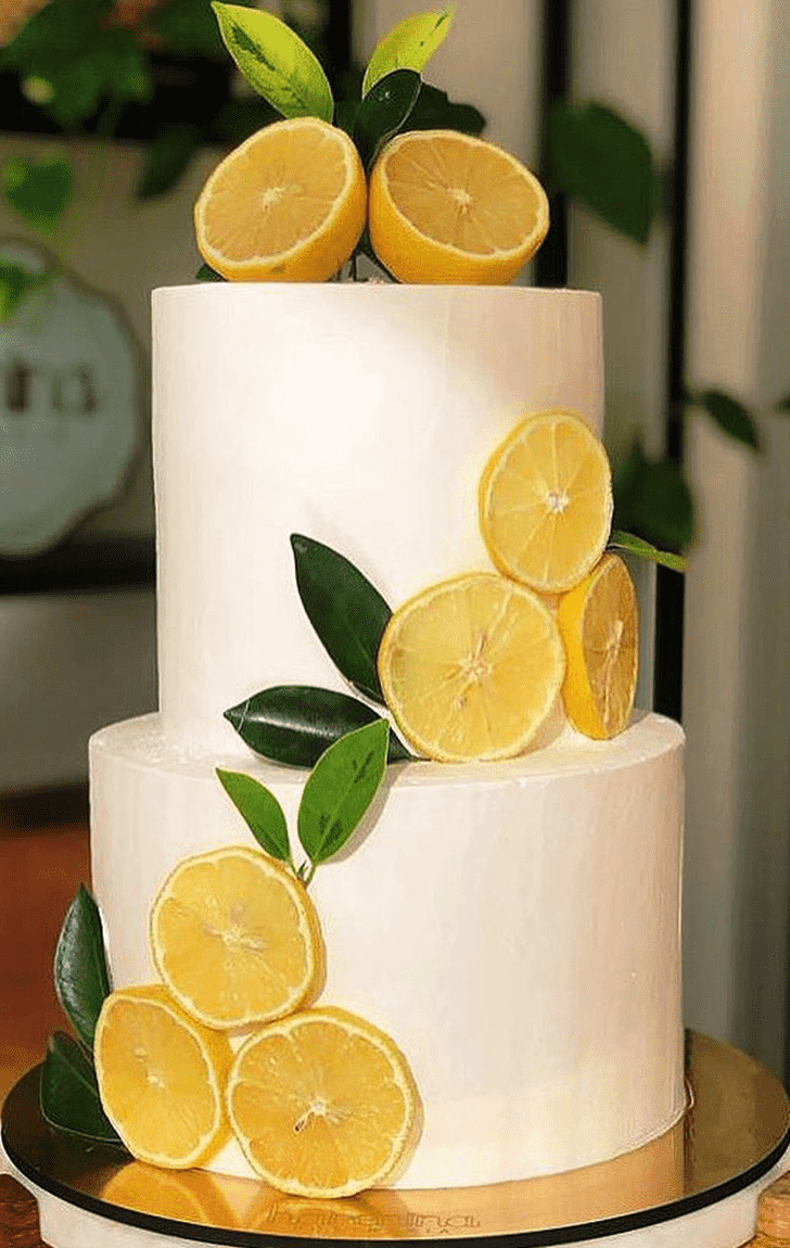Exquisite Lemon Slice Cake