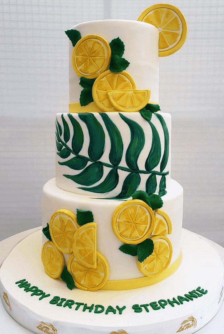 Fascinating Lemon Slice Cake