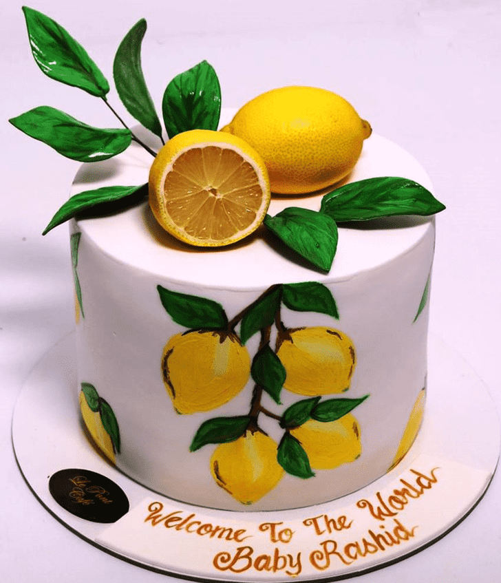 Fine Lemon Slice Cake
