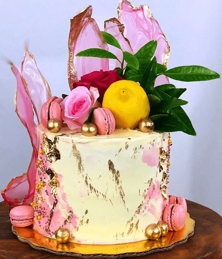 Graceful Lemon Slice Cake