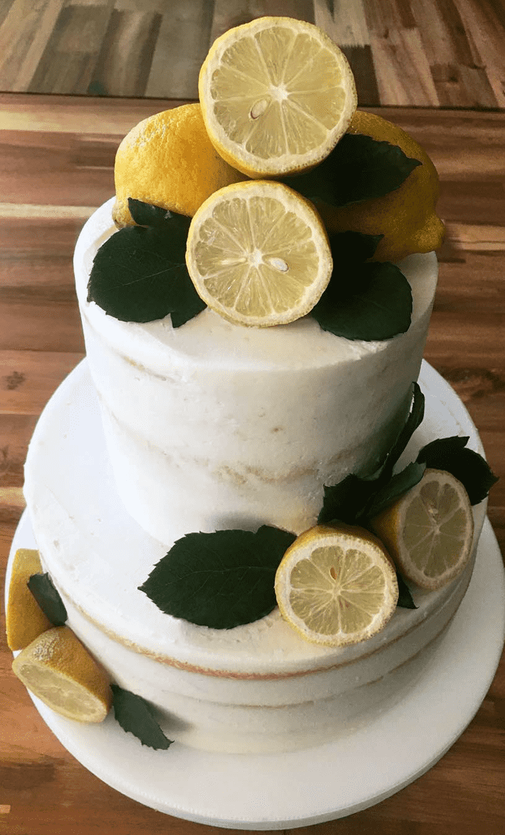 Lovely Lemon Slice Cake Design