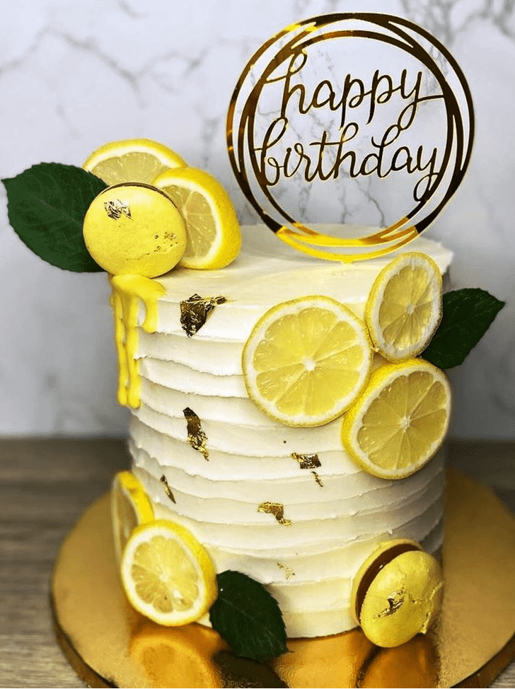 Ravishing Lemon Slice Cake