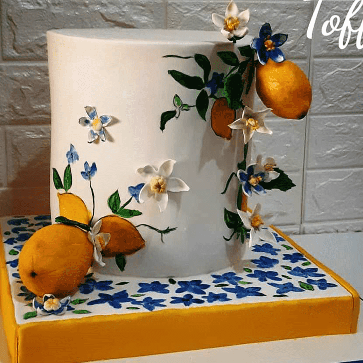 Splendid Lemon Slice Cake