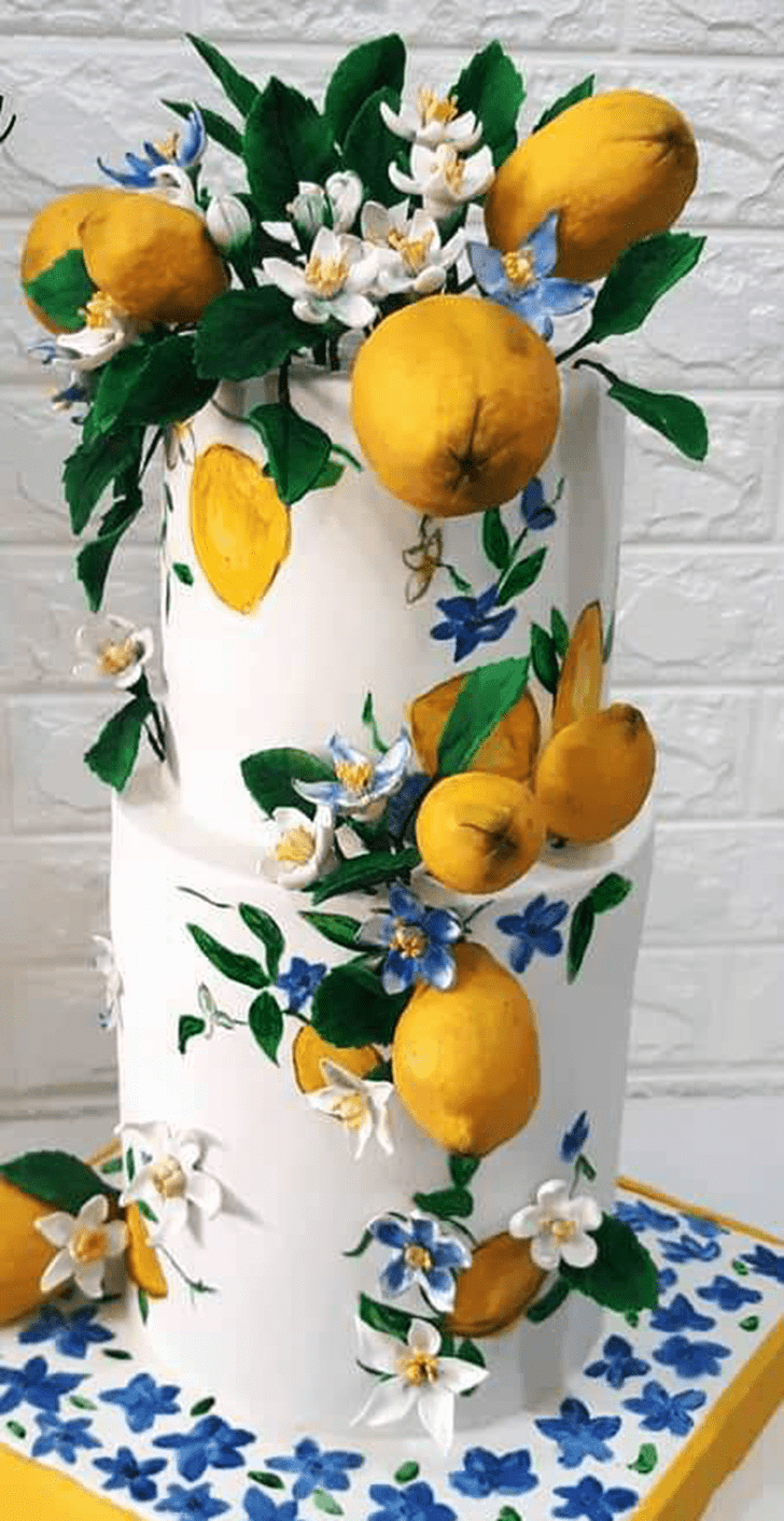 Stunning Lemon Slice Cake