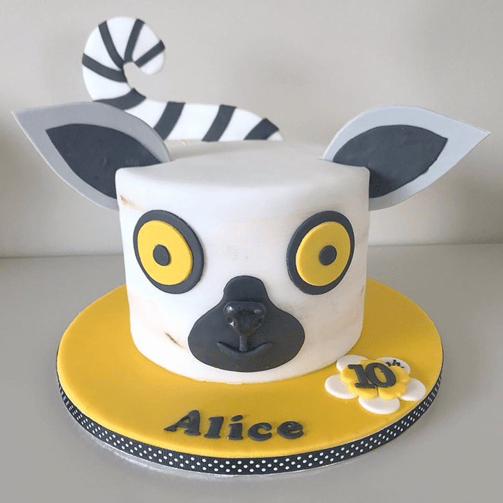 Appealing Lemur Cake