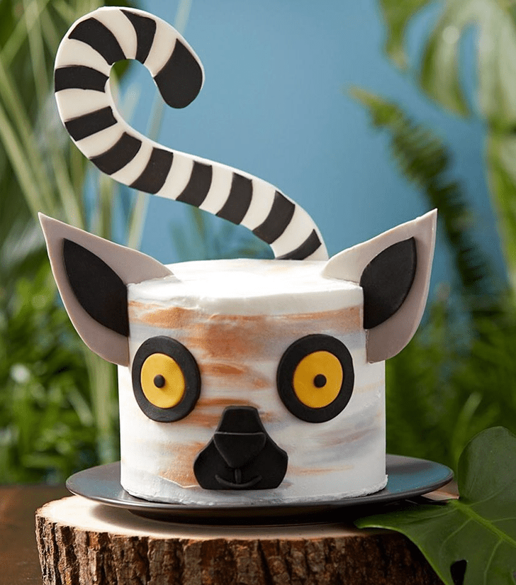 Bewitching Lemur Cake