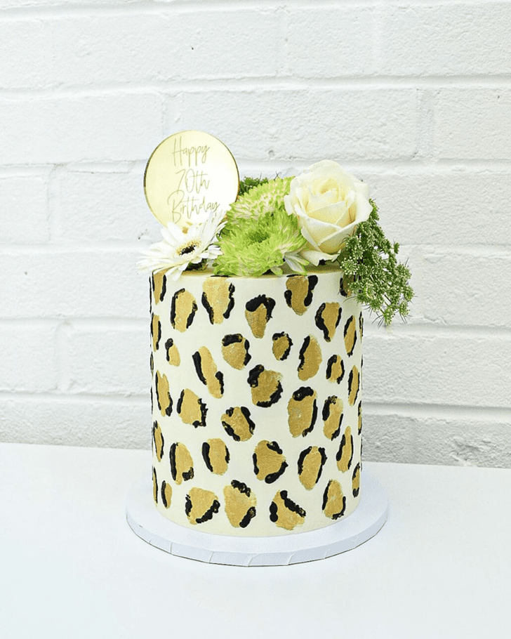 Appealing Leopard Cake