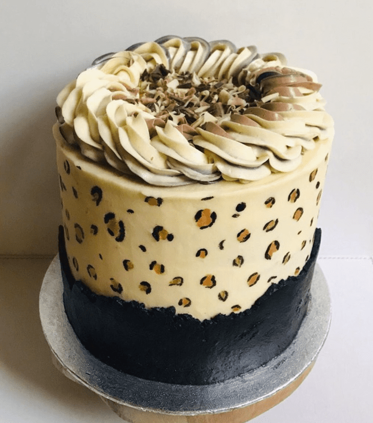 Captivating Leopard Cake