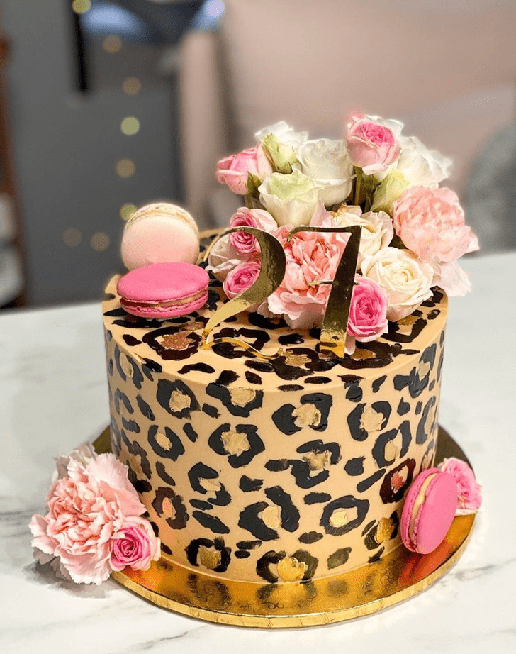 Marvelous Leopard Cake