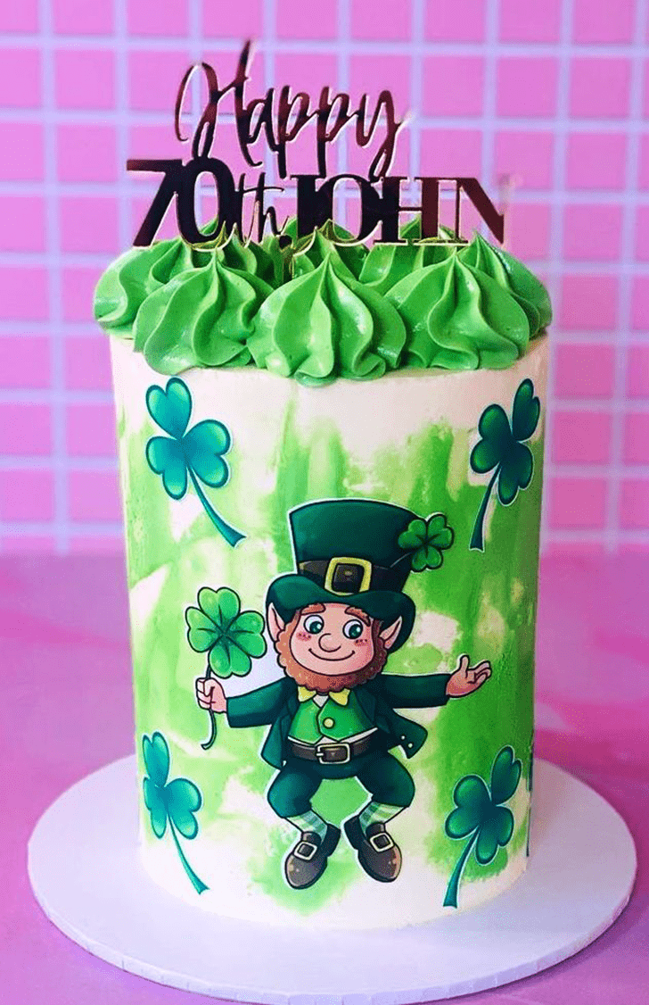 Dazzling Leprechaun Cake